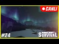 KAR KEŞFİ • Canlı Yayın Survival •  Bölüm #24 •  Minecraft