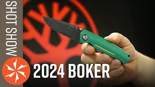 New Boker Knives at SHOT Show 2024  KnifeCenter.com
