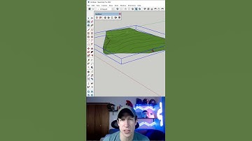 Using CONTOURS to Create Surfaces in SketchUp with Sandbox Tools!