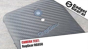 RugGear RG650 Camera Test