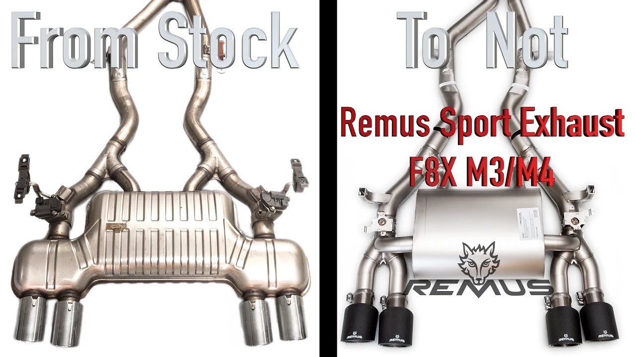 Remus SPORT Exhaust for 2014+ BMW M3 M4 [F80/F82] (089014