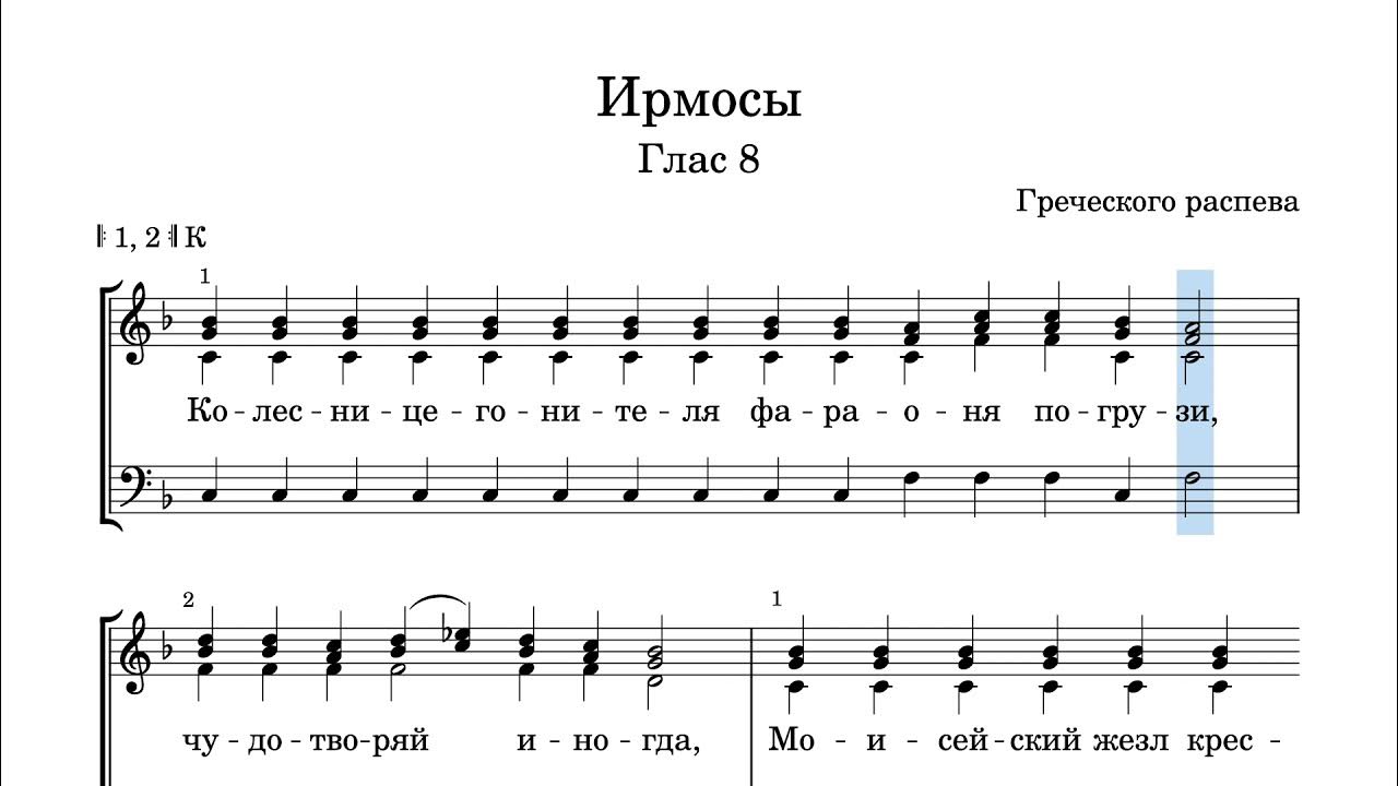 Богородичны воскресного гласа