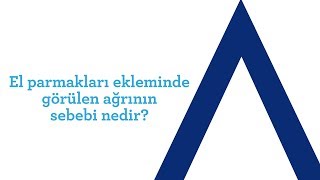 El Parmakları Ekleminde Görülen Ağrının Sebebi Nedir? Resimi