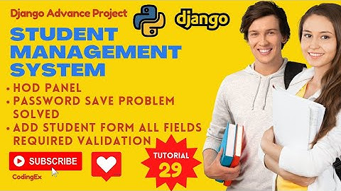 User Model Password Handling | Solve Save Password Issues with Required Validation | Python Django