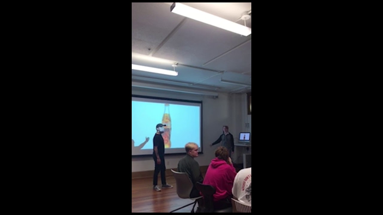 "The Coca-Cola Proposal" a student performance art piece