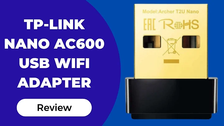 TP-Link Nano AC600 USB Wifi Adapter(Archer T2U Nano) Review