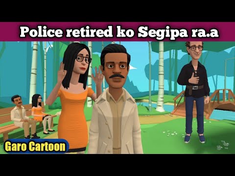 Chawari police retired | new garo Cartoon 2023 @g2xcomedy - YouTube