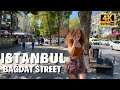 Istanbul City Walking Tour Bağdat Street l August 2021 Turkey [4K HDR]