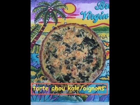 tarte-au-chou-kale-et-oignons-(recette)-recipe