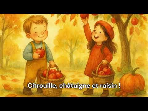 Chanson D Automne Pour Enfants Comptine En Français C Est L Automne Qui Arrive