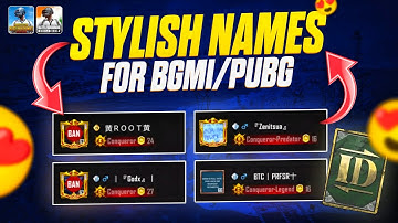 🔥Bgmi Me Stylish Name Kaise Likhe | Bgmi Stylish Name | New Circle Trend Name in PUBG