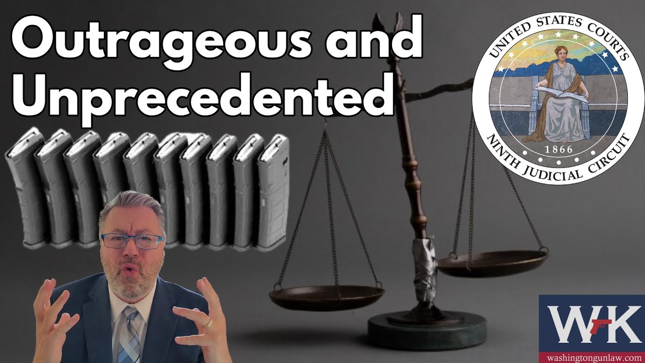 Infuriating Developments in the 9th Circuit on Magazine Bans - YouTube