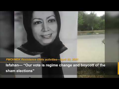 “No more voting, yes to a democratic Iran“: MEK Resistance Units