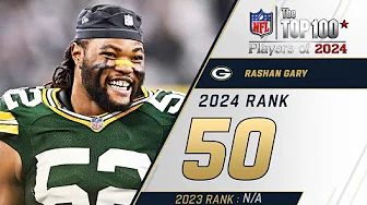 50: Rashan Gary (DE, Packers) | Top 100 Players of 2024 thumbnail