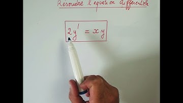 Equation différentielle à variables séparées - MATHS SUP MATHS SPE