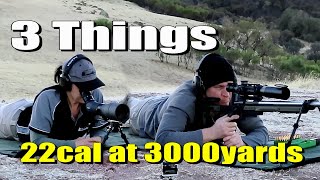 3 things about 22cal at 3000 yards by MarkandSam AfterWork 8,534 views 4 weeks ago 14 minutes, 52 seconds