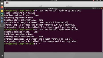 Python Import Error ModuleNotFoundError : No Module Named Termcolor In Ubuntu Linux
