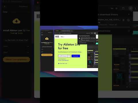2/3: Install Ableton Live Free: Download