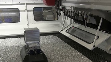 Compact High Rail CNC Machining Center