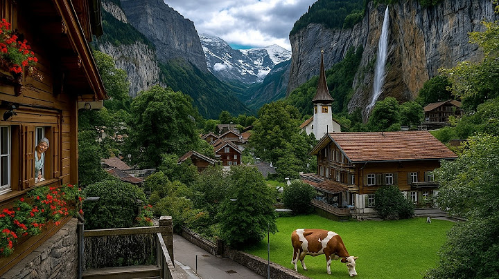 I Found the Swiss Village With 72 Waterfalls – Lauterbrunnen!