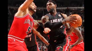 Heat Vs Bulls (101-97) 3/27/2013