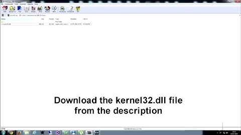 kernel32.dll Error Fix [Easy] [Fast]