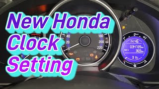 Honda WR-V Clock setting || Honda Jazz Clock setting #honda #mautotech