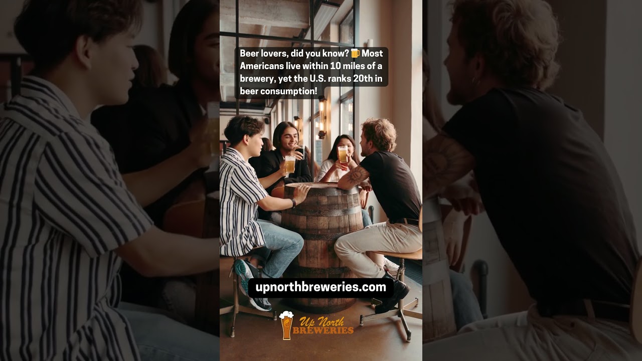 Most Americans live within 10 miles of a brewery