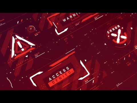 FUI / UI - Sci-fi warning labels set