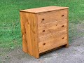 Making a Dresser with Spruce