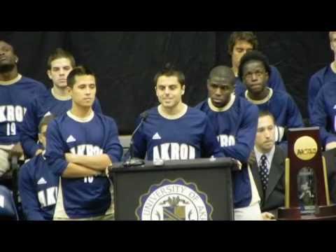 Akron NCAA Soccer Championship Celebration (1/18/11)