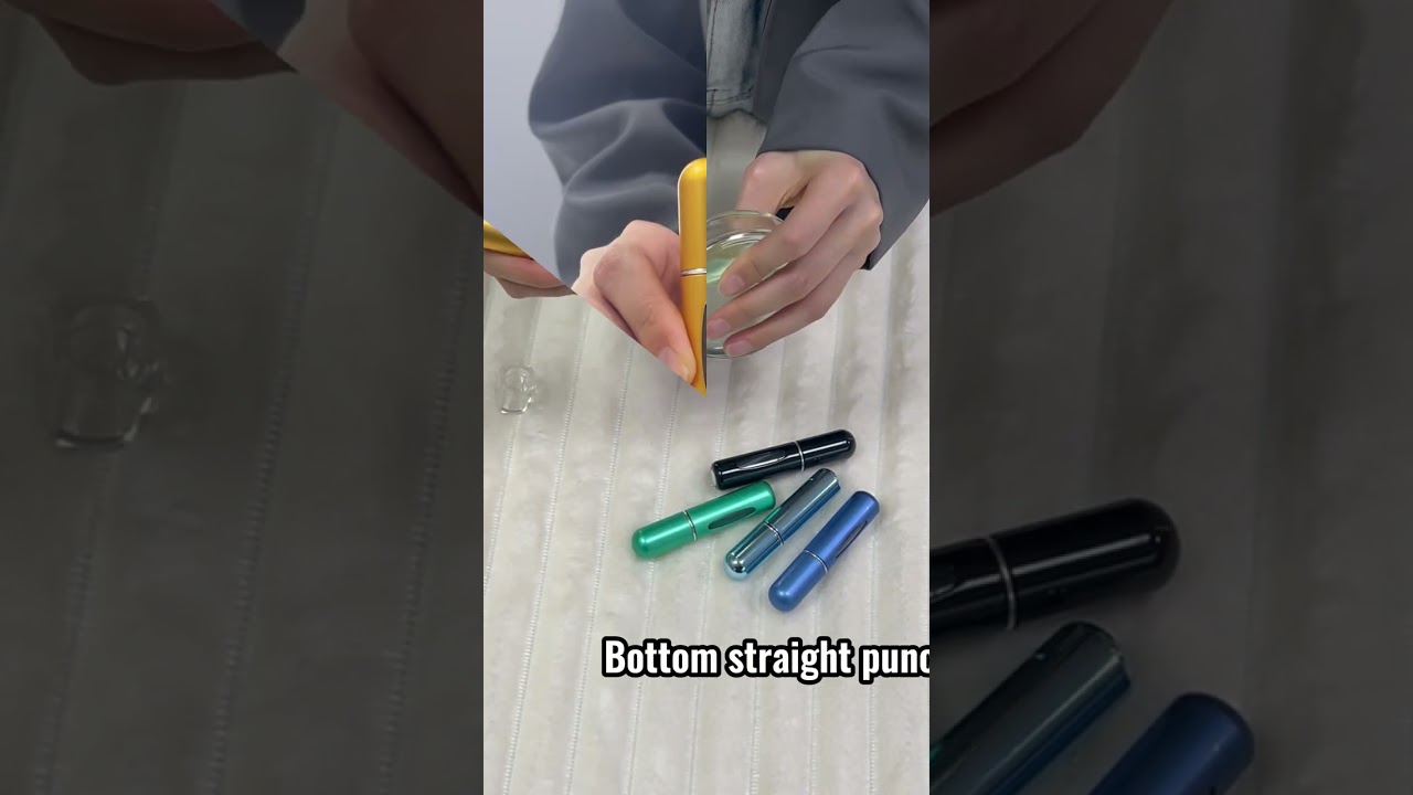 Portable perfume spray, perfect for on-the-go 