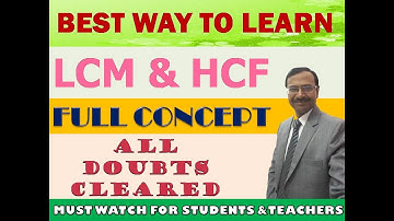 Introducing LCM and HCF Concept in Children