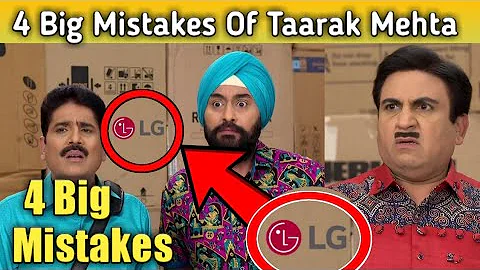 4 Big Mistakes Of Taarak Mehta Ka Ooltah Chashmah Episode Number ( 3374 And 3375 )