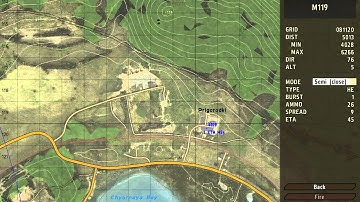 Arma 2 - Artillery Barrage