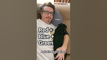 Autistic Realizations: Red + Blue + Green  #WaltonBigfootJames #autism #cptsd #short #shorts