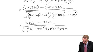 ACCA F2 Semi-Variable Costs – The correlation coefficient
