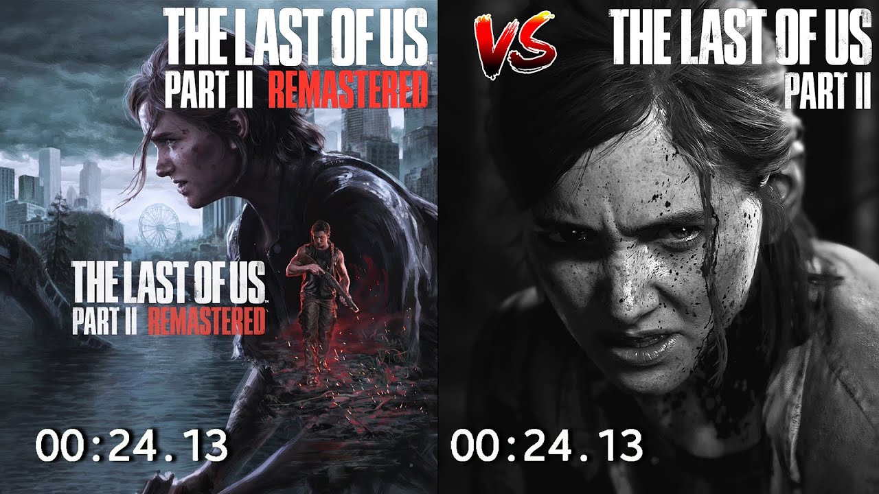 The Last of Us Part II : Remastered vs The Last of Us Part II - Loading Times