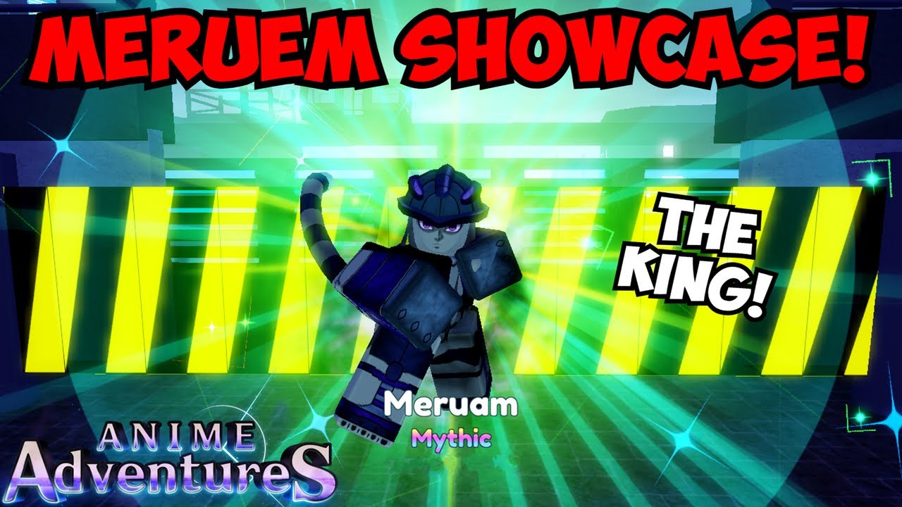 EVOLVED Meruem Showcase in Anime Adventures Roblox  YouTube
