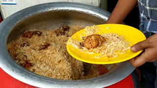 Indian Muslim Chicken Biriyani - Indian Street Food