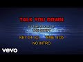 The Script - Talk You Down (Karaoke)