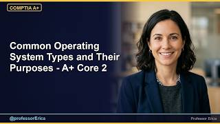 Common Operating System Types and Their Purposes - A+ Core 2