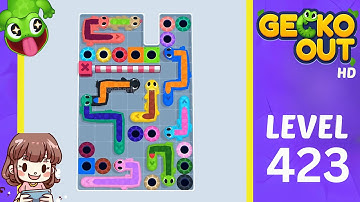 Gecko Out Level 423 Solution Walkthrough