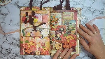 Junk Journal Ephemera Folio - Design Team Project for Valia Craft Studio