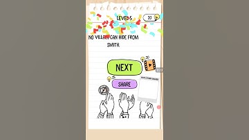 Brain Test 2 Tricky Stories Agent Smith level 5 answer or walkthrough