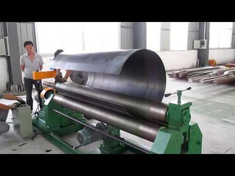 Video Máy lốc tôn 3 trục chạy điện - youtube