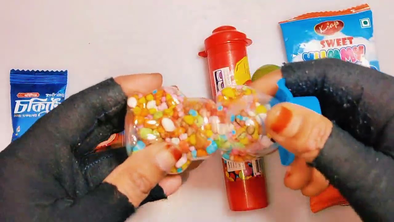 satisfying videos ASMR gems lollipops🍭 jelly candy 🍡🍢🍭🍬🍫🍡🍢🍭🍬🍫