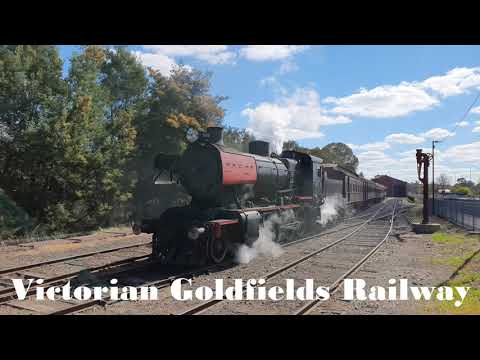 Castlemaine - Maldon full trip 🚂 Victoria Goldfields Railway