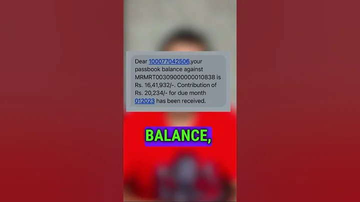 How to check EPF balance online by message ,how to check credit score online on WhatsApp