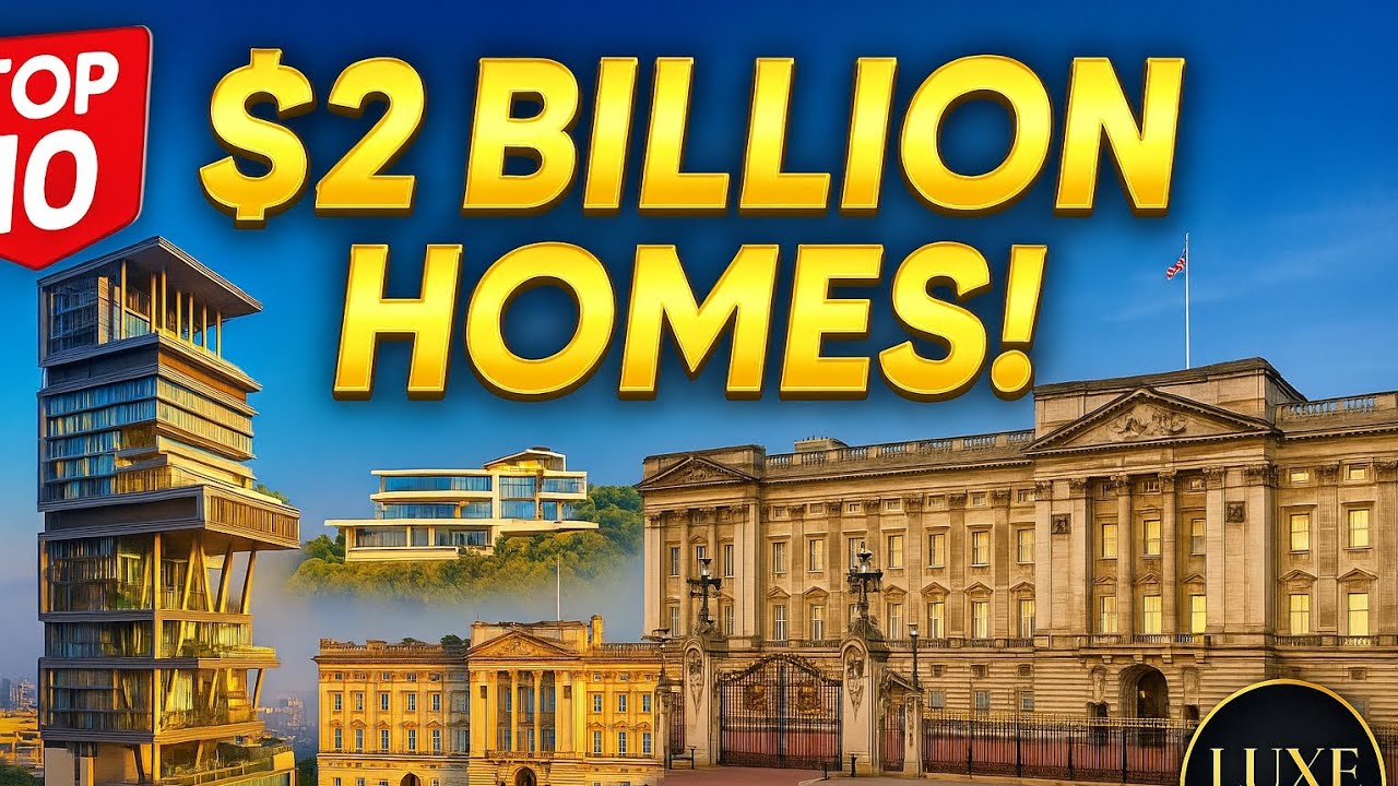 Top 10 Most Expensive Luxury Houses in the World 🏰 | Price & Lifestyle ...